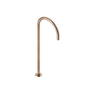 bocca per lavabo in acciaio inox