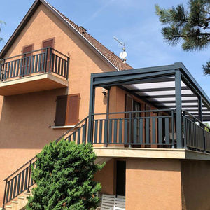 ringhiera in alluminio