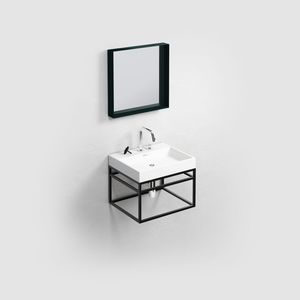supporto per lavabo in metallo
