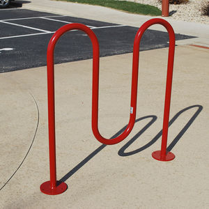rastrelliera per biciclette a pavimento 1