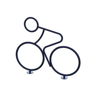 rastrelliera per biciclette a pavimento 1
