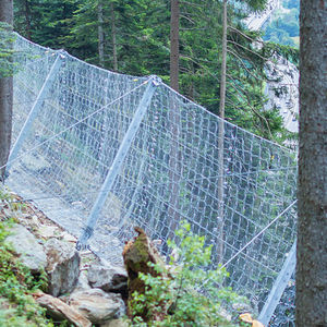 barriera di protezione di acciaio