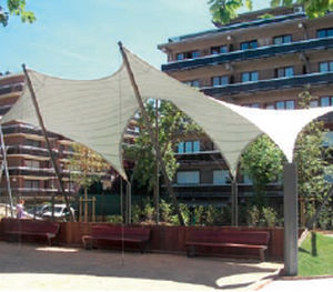 membrana architettonica in fibra di vetro