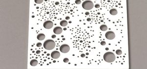 pannello decorativo in Corian® / in legno massiccio / da parete / 3D