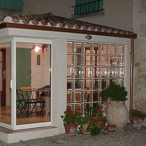 mattone di vetro rettangolare