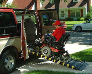 rampa d'accesso per disabili