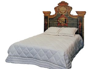 testiera per letto matrimoniale / in stile / in tessuto