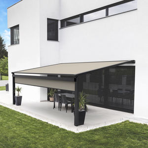 pergola addossata