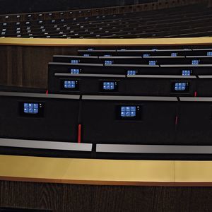 poltrona per auditorium contemporanea