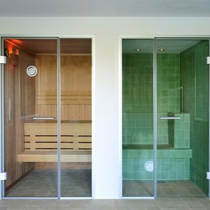 bagno di vapore con doccia integrata