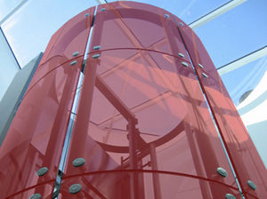 pannello in vetro laminato