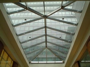 copertura vetrata in metallo 1