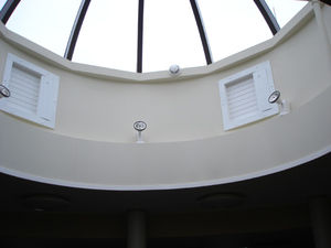 copertura vetrata in metallo 1