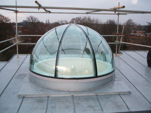 copertura vetrata in metallo 1