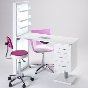 tavolo manicure con aspiratore