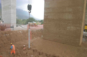 colonna di ghiaia per consolidamento terreni