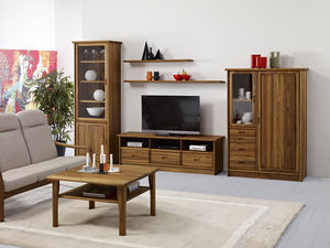 parete attrezzata TV design scandinavo