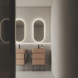 specchio da bagno a muro