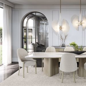 sedia da pranzo contemporanea 1
