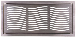 griglia di ventilazione in acciaio inox