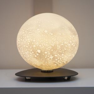 lampada da tavolo / design originale / in vetro soffiato / fatta a mano