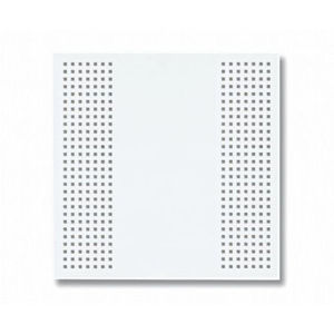 controsoffitto in gesso / a quadrotte / acustico / decorativo