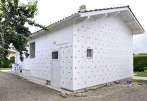 isolante termico / in polistirene espanso / per isolamento a cappotto ITE / in pannello rigido