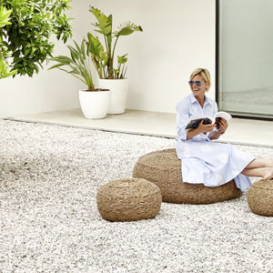 pouf contemporaneo
