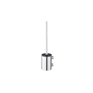Set Scopino WC E Contenitore In Acciaio Inox 304 | Design Elegante E Ergonomico Colore Nero | Wsedor