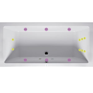 vasca da bagno da appoggio