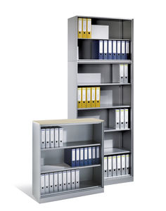 scaffale moderno / in acciaio / per ufficio