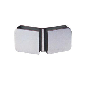 morsetto per vetro in acciaio inox / per interni / per interni