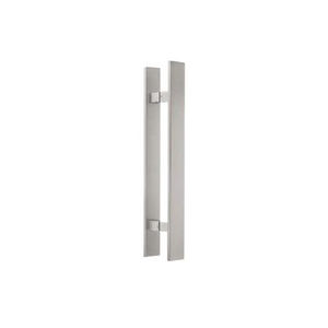 maniglia a tirante per porta / in acciaio inox / moderna