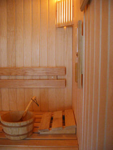 sauna per uso residenziale