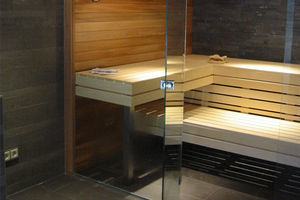 sauna per uso residenziale