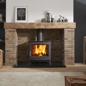 stufa a legna / in ghisa / moderna / 0 - 5 kW
