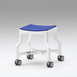 sgabello moderno / in ottone / in resina / per struttura sanitaria