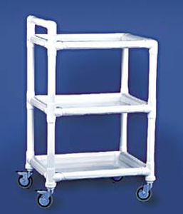 carrello di servizio / per struttura sanitaria / in plastica