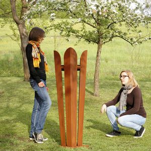 braciere da giardino a legna