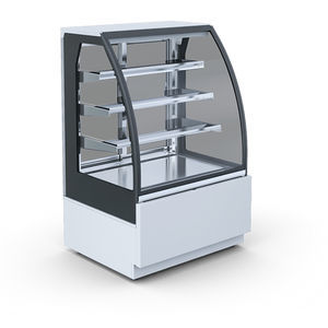 vetrina refrigerata con scaffali