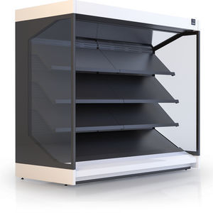 vetrina refrigerata con scaffali