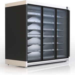vetrina refrigerata con scaffali