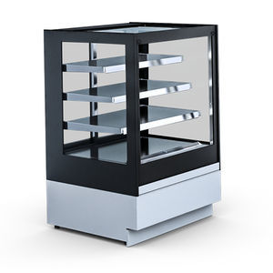 vetrina refrigerata con scaffali