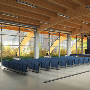 poltrona per auditorium contemporanea 1