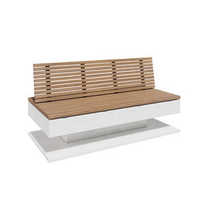 panca per spazi pubblici design minimalista