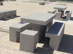 tavolo da picnic contemporaneo