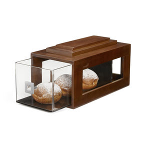 espositore da bancone / per prodotti alimentari / in bambù / per panetteria