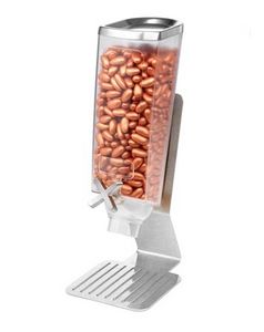dispenser di prodotti alimentari secchi da bancone
