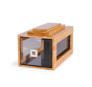 espositore da bancone / per pane / in legno / per negozio