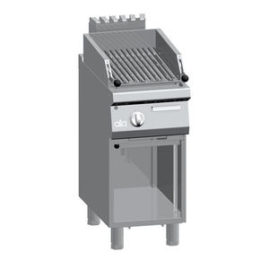 grill a gas / a pavimento / professionale / in acciaio inox